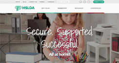 Desktop Screenshot of hslda.ca